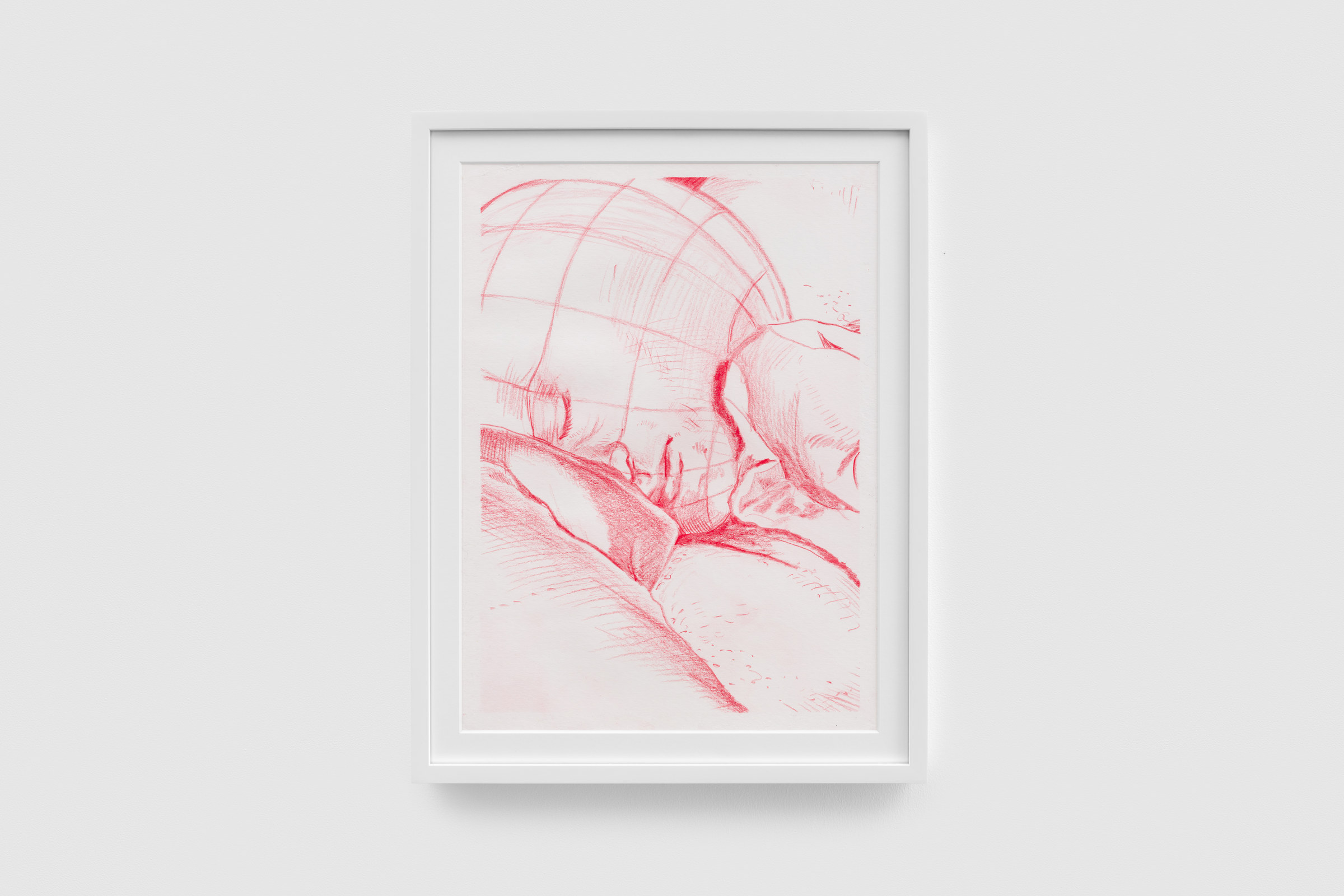 Solo/Duet, 2026. Colored pencil on paper. 38.1 × 27.94 cm